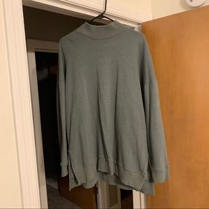 AmericanEagle oversized mock turtleneck sweatshirt